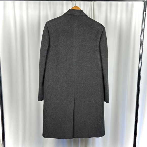 Vintage 50' 60’s ‘Newcastle - Eatons of Canada’ Long Wool Peacoat in Grey - M/L - Picture 7 of 12